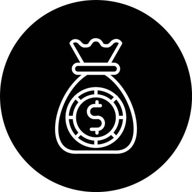 Kese Satırı Tersine Çevrilmiş Simge