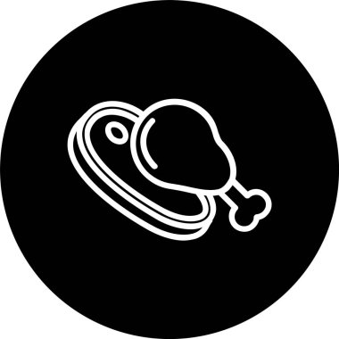 Et Çizgisi Tersine Çevrilmiş Simge