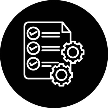 Veri İşleme Satırı Tersine Çevrilmiş Simge