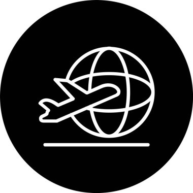 Seyahat Çizgisi Tersine Çevrilmiş Simge