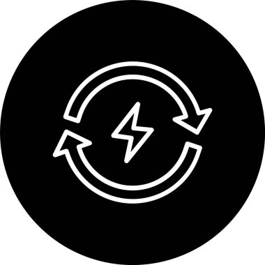 Yenilenebilir Satır Ters Döndürülmüş Simge