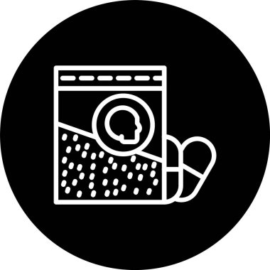 Uyuşturucu Satırı Tersine Çevrilmiş Simge