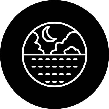 Hilal Hattı Tersine Çevrilmiş Simge