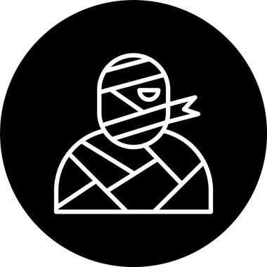 Mumya Satırı Tersine Çevrilmiş Simge