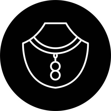 Kolye Satırı Tersine Çevrilmiş Simge