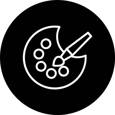 Palet Satırını Ters Boyama Simgesi