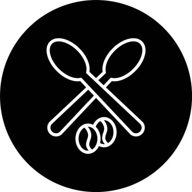 Kaşık Satırı Tersine Çevrilmiş Simge