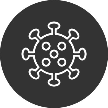 Coronavirus Hattı Tersine Çevrilmiş Simge