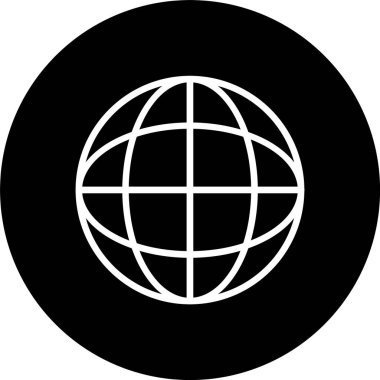 Dünya Satırı Tersine Döndürülmüş Simge