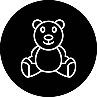 Oyuncak Ayı Çizgisi Tersine Çevirilmiş Simge