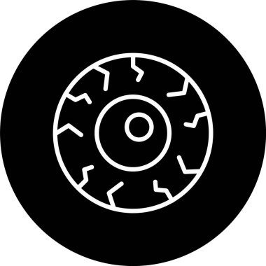 Göz Satırı Tersine Çevrilmiş Simge