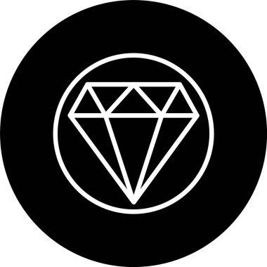 Elmas Satırı Tersine Çevrilmiş Simge