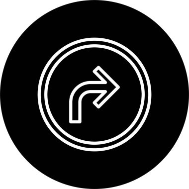 Sağ Ok Satırı Tersine Çevrilmiş Simgeyi Çevir