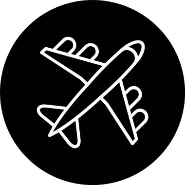 Düzlem Çizgisi Tersine Çevrilmiş Simge