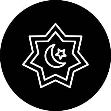 Bayram Mübarek Satırı Tersine Çevrilmiş Simge