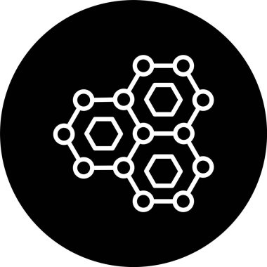 Molekül Satırı Tersine Çevrilmiş Simge