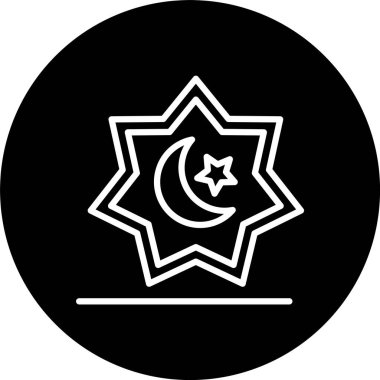 Ramazan Çizgisi Tersine Çevrilmiş Simge