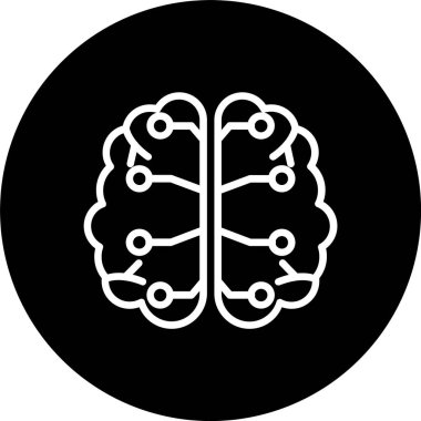 Beyin Çizgisi Tersine Çevrilmiş Simge