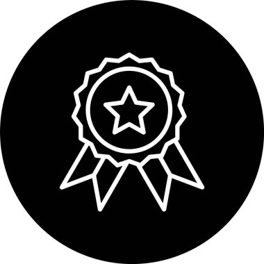 Rozet Satırı Tersine Çevrilmiş Simge