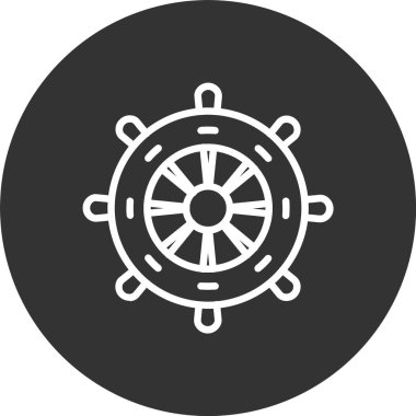 Dümen Hattı Tersine Döndürülmüş Simge