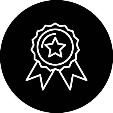 Madalya Satırı Tersine Çevrilmiş Simge