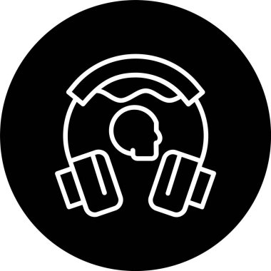 Kulaklık Hattı Tersine Çevrilmiş Simge