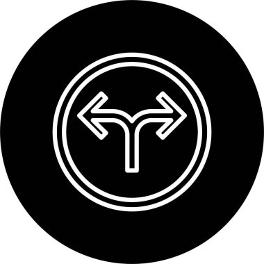 Alternatif Ok Satırı Tersine Çevrilmiş Simge