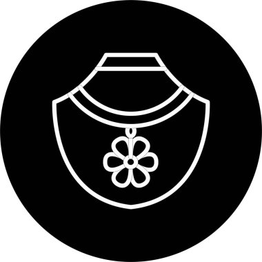 Kolye Satırı Tersine Çevrilmiş Simge