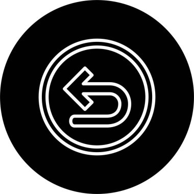 Sol Ok Satırı Tersine Çevrilmiş Simgeyi Çevir