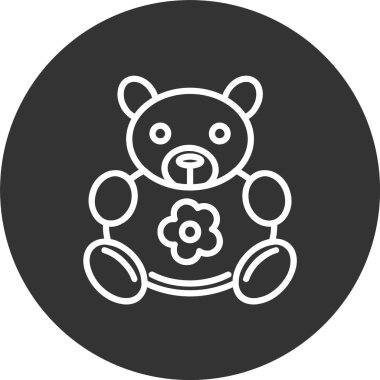 Oyuncak Ayı Çizgisi Tersine Çevirilmiş Simge