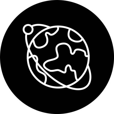 Dünya Çizgisi Tersine Çevrilmiş Simge