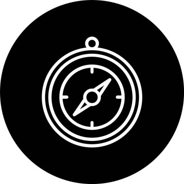 Pusula Satırı Tersine Çevrilmiş Simge