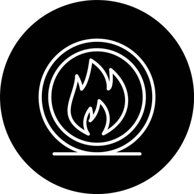 Ateş Satırı Tersine Çevrilmiş Simge