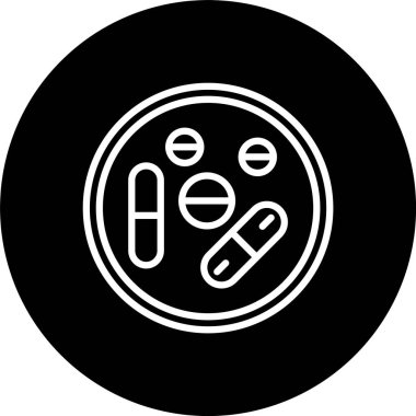 İlaç Satırı Tersine Çevrilmiş Simge