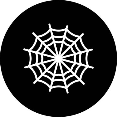 Örümcek Web Hattı Tersine Çevrilmiş Simge