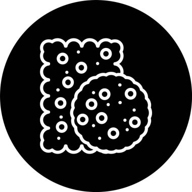 Bisküvi Satırı Tersine Döndürülmüş Simge