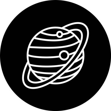 Satürn Satırı Tersine Çevrilmiş Simge