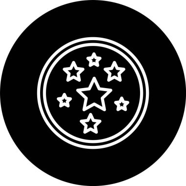 Yıldız Satırı Tersine Döndürülmüş Simge