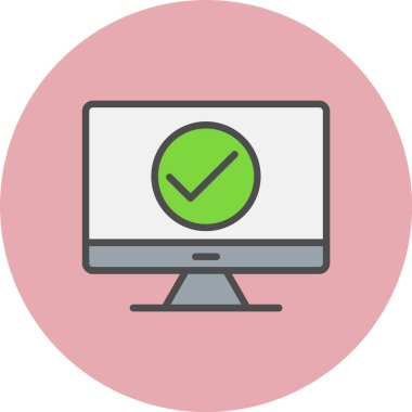 Satır Dolu Çember Simgesi Denetleniyor