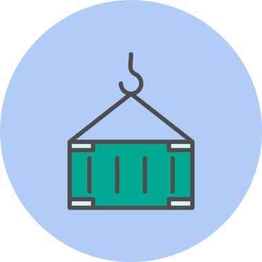 Taşıyıcı Satırı Dolu Çember Simgesi