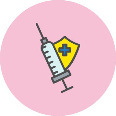 Aşılama Satırı Daire Simgesi Dolduruldu