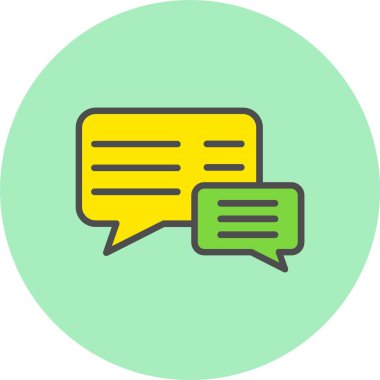 Pencere Satırı Dolu Çember Simgesi