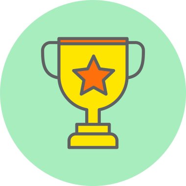 Ganimet Satırı Dolu Çember Simgesi