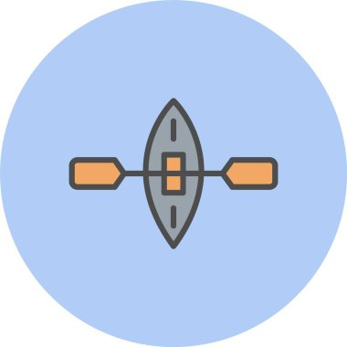 Kano Hattı Dolu Çember Simgesi