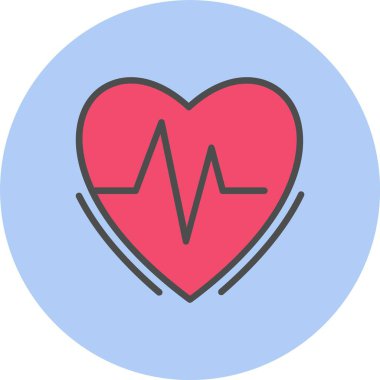 Yaşam Satırı Dolu Çember Simgesi