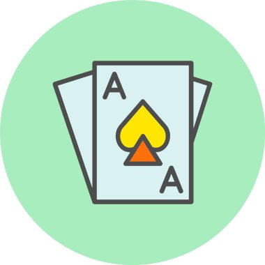 Kumar Hattı Dolu Çember Simgesi