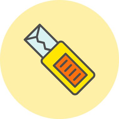 Gum Satırı Dolu Çember Simgesi