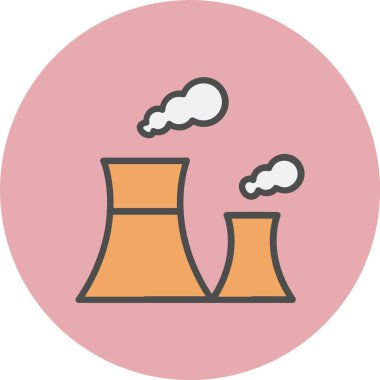 Kirlilik Satırı Dolu Çember Simgesi