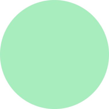 Saat Satırı Dolu Çember Simgesi