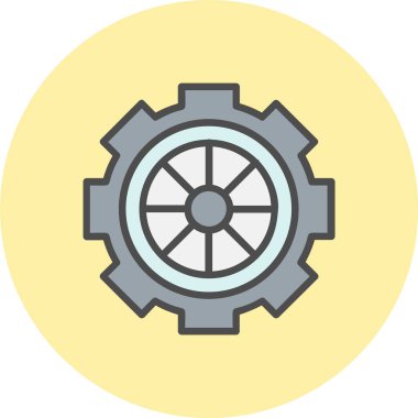 Satır Dolu Çember Simgesi Ayarlanıyor